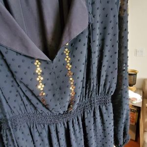 Maxi dress with sequin details